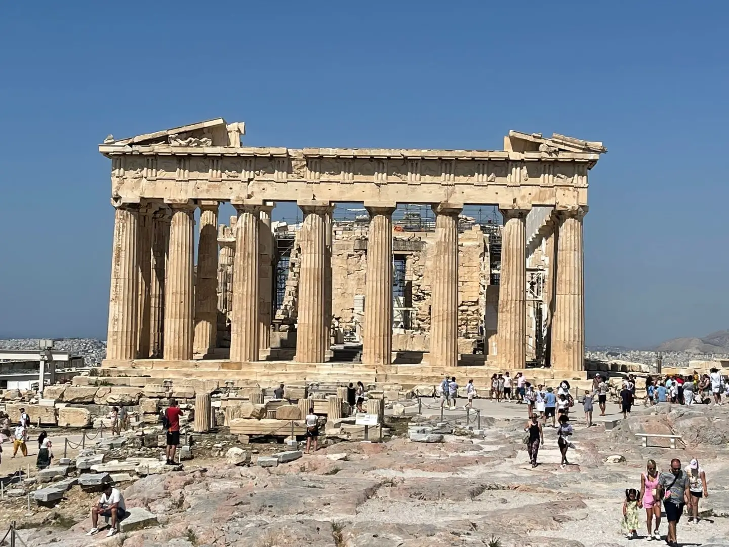 Acropolis, Athens, Greece - June 2021