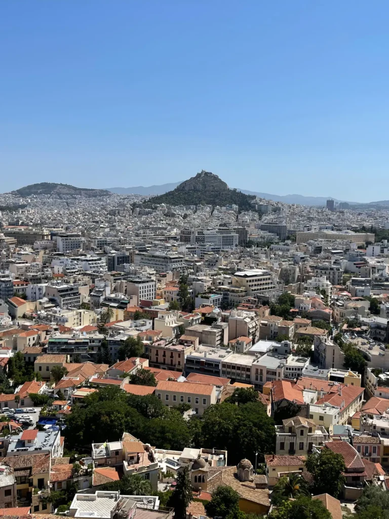City, Athens, Greece - June 2021