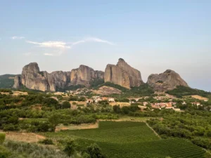 Meteora, Kalabaka, Greece - July 2021