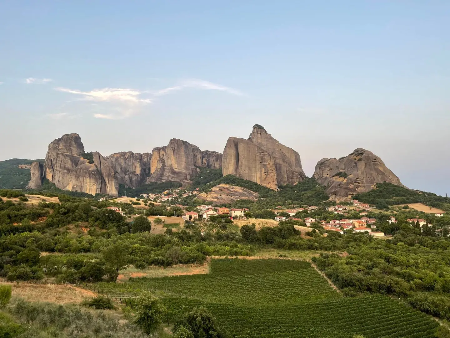 Meteora, Kalabaka, Greece - July 2021