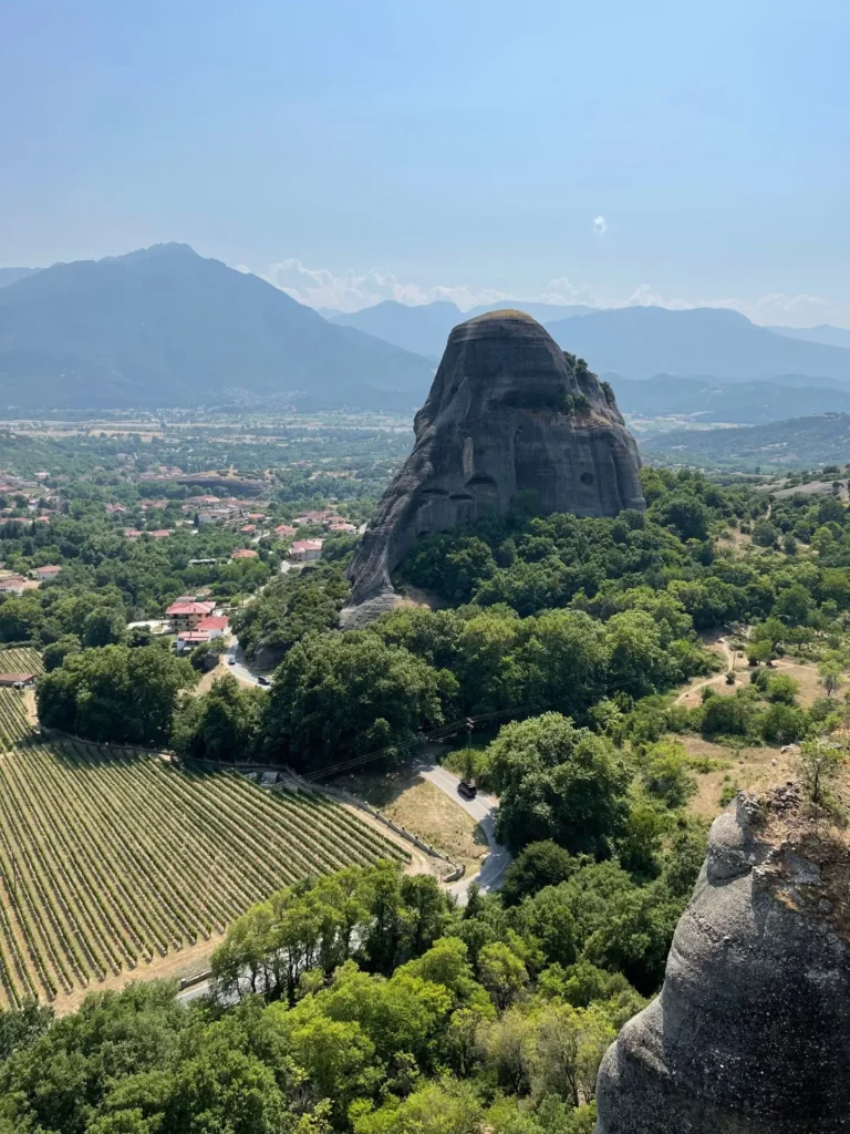 Valley, Meteora, Greece - July 2021