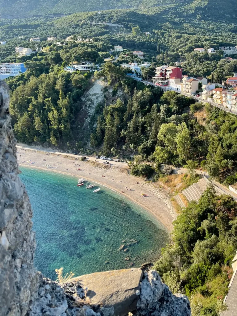 Paralia Valtos, Parga, Greece - July 2021