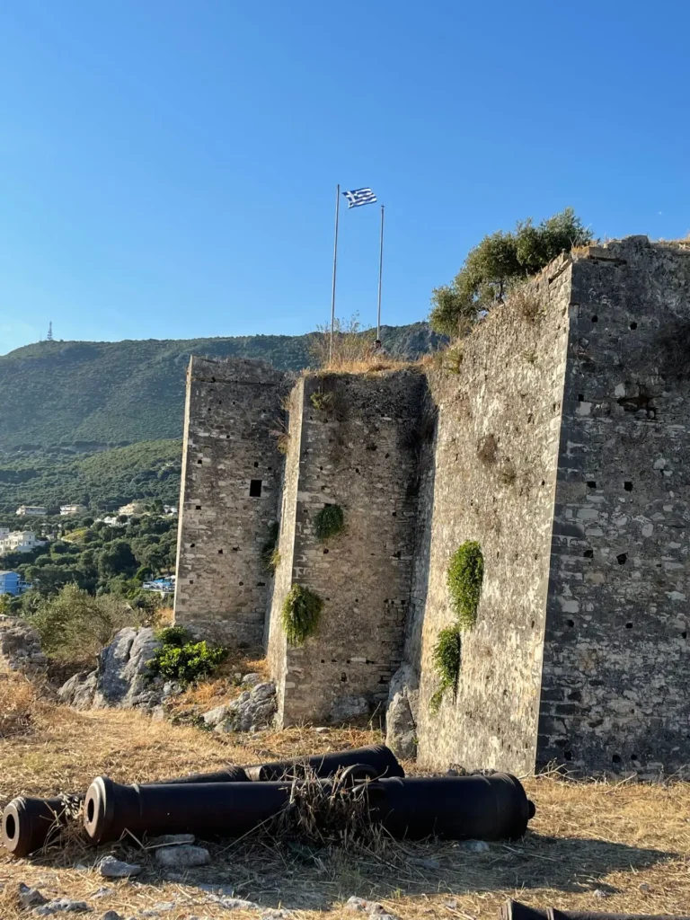 Venetian Castle, Parga, Greece - July 2021