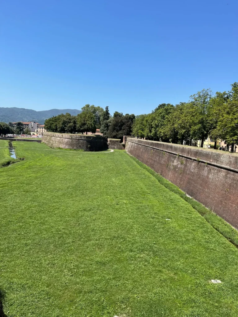 City Walls, Lucca, Italy - July 2023