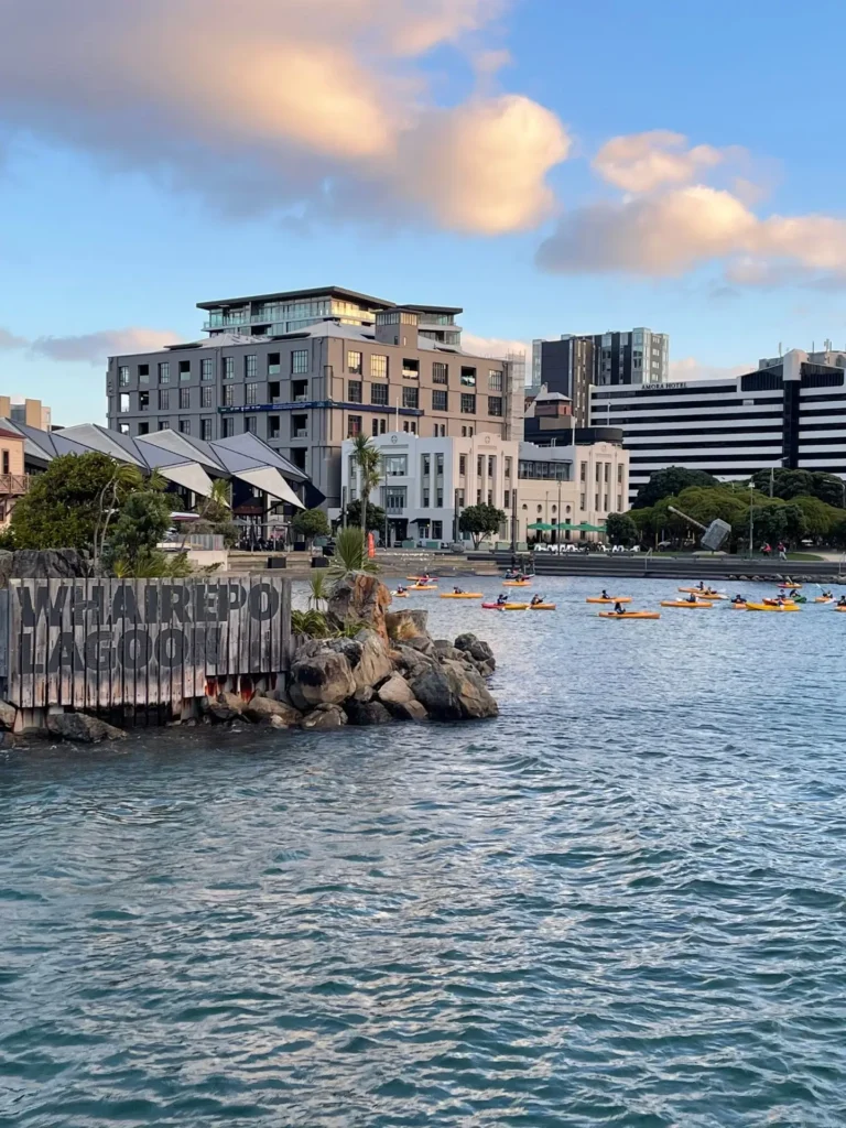 Whairepo Lagoon, Wellington, New Zealand - March 2024
