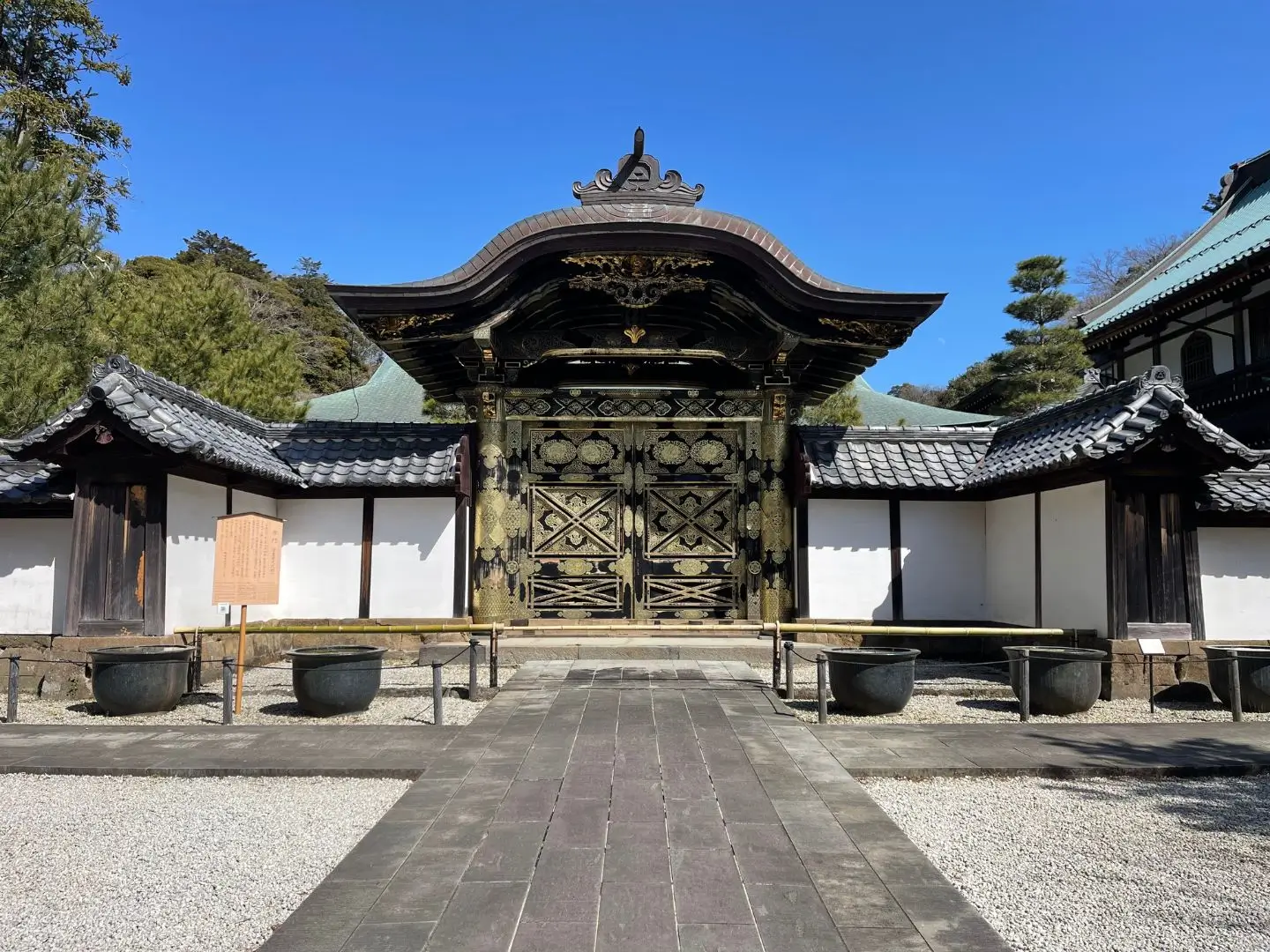 Kencho-ji Temple, Kamakura, Japan - March 2025