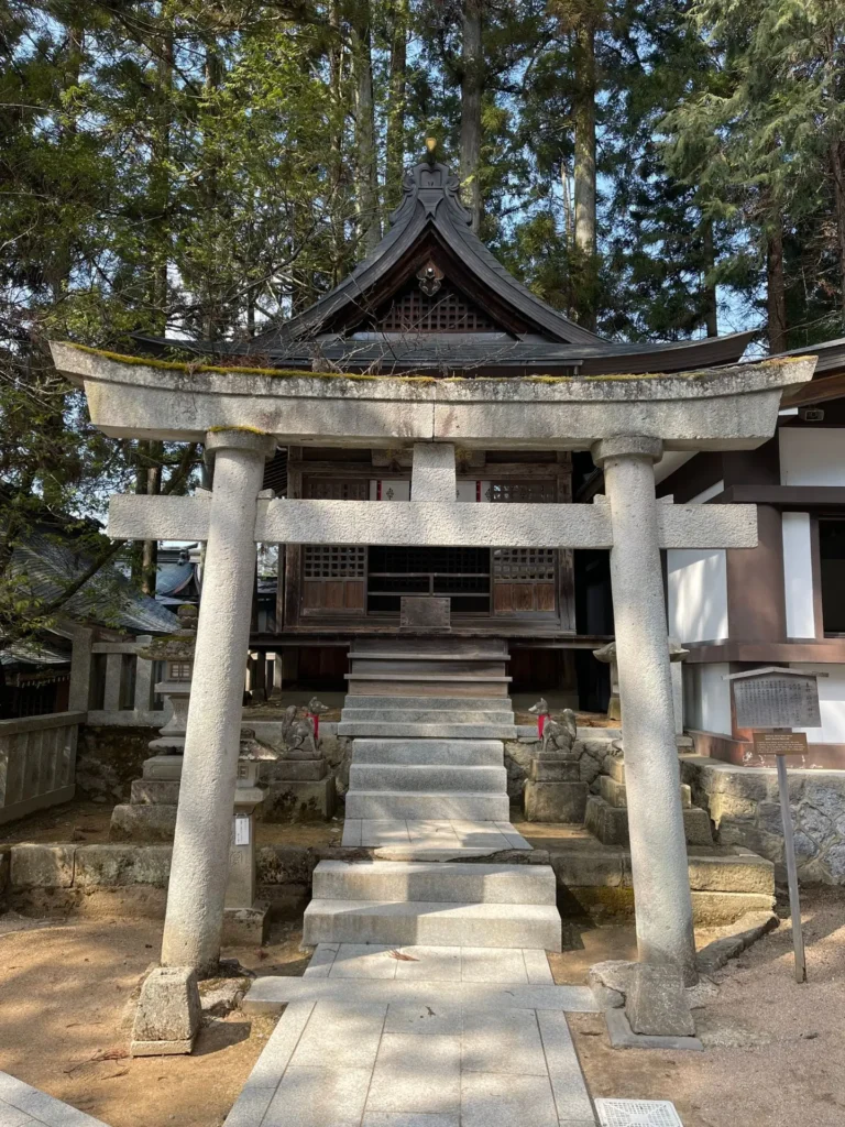 Sakurayama Hachimangu Shrine, Takayama, Japan - March 2025
