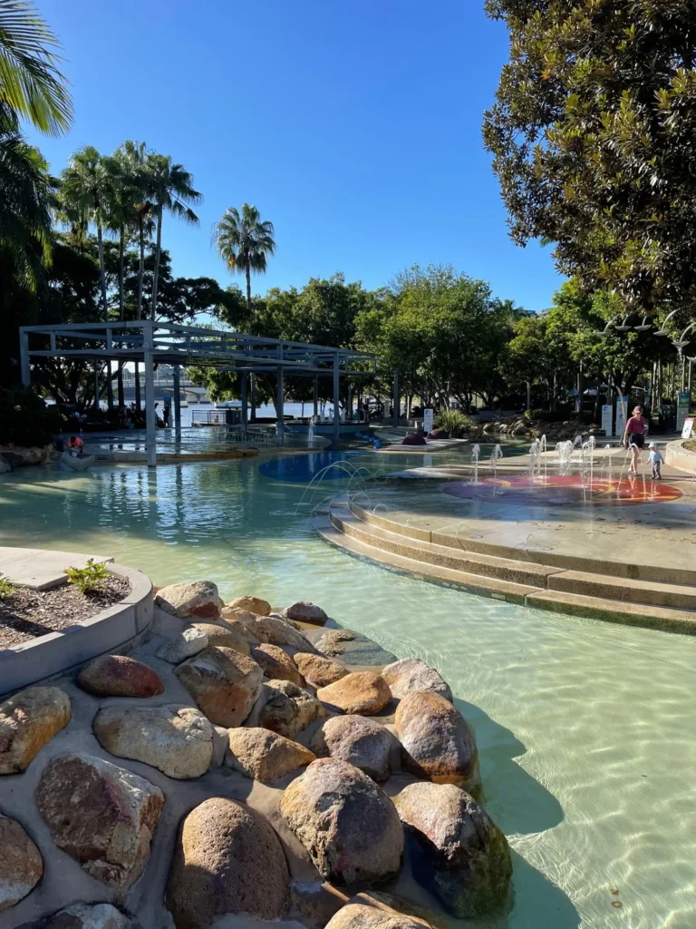 Southbank Parklands, Brisbane, Australia - March 2024