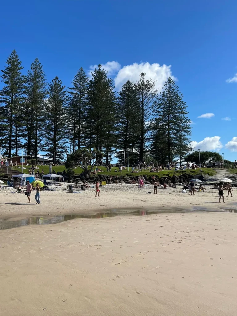 Beach, Byron Bay, Australia - March 2024
