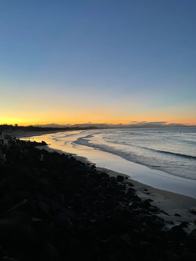 Sunset, Byron Bay, Australia - March 2024