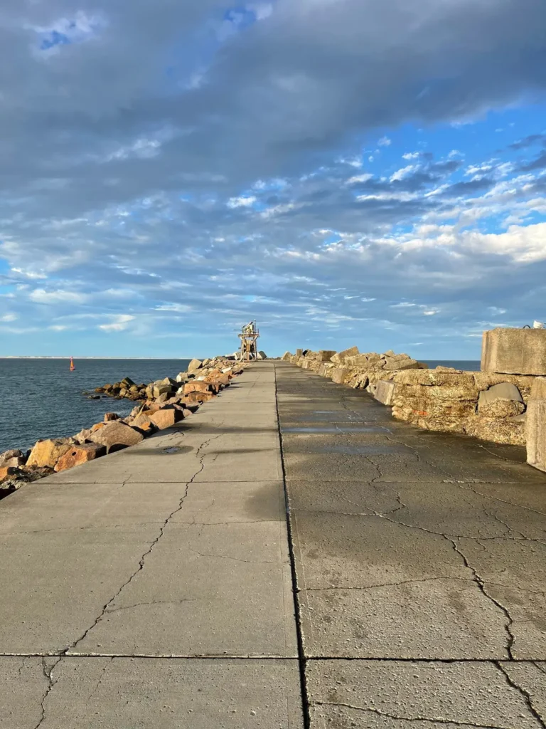 Breakwater, New Castle, Australia - April 2024