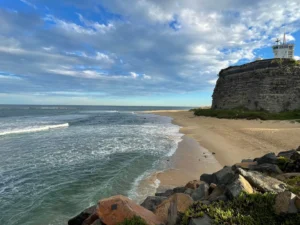 Breakwater, New Castle, Australia - April 2024