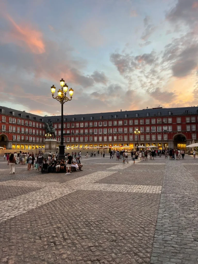 Plaza Mayor, Madrid, Spain - August 2025