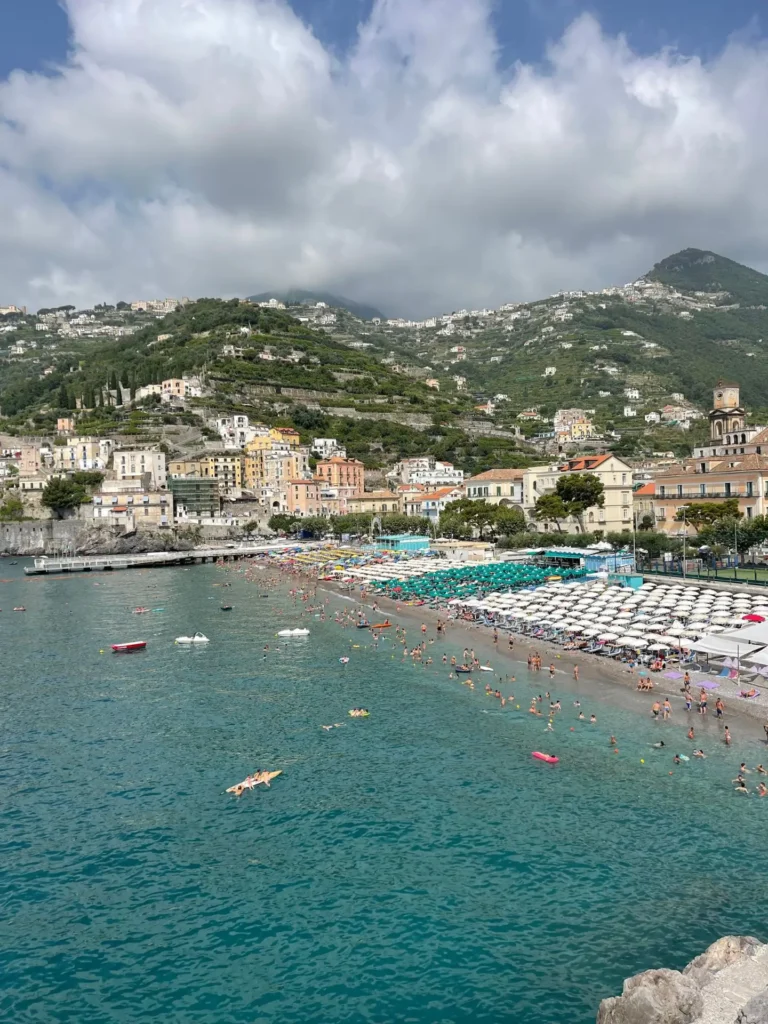 Town, Minori, Italy - July 2023