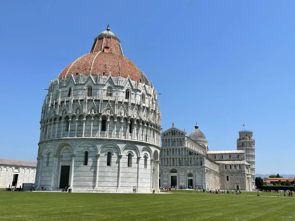 Baptistery of St. John the Baptist, Pisa, Italy - July 2023