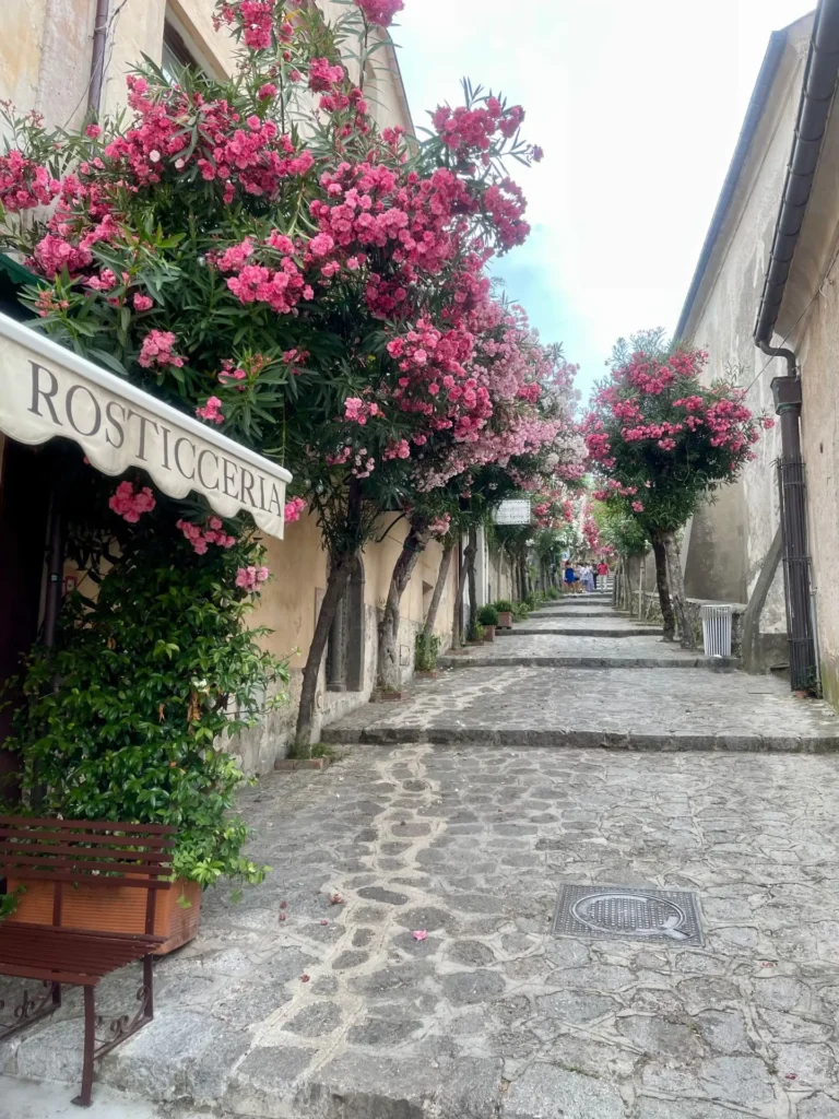 Streets, Ravello, Italy - July 2023