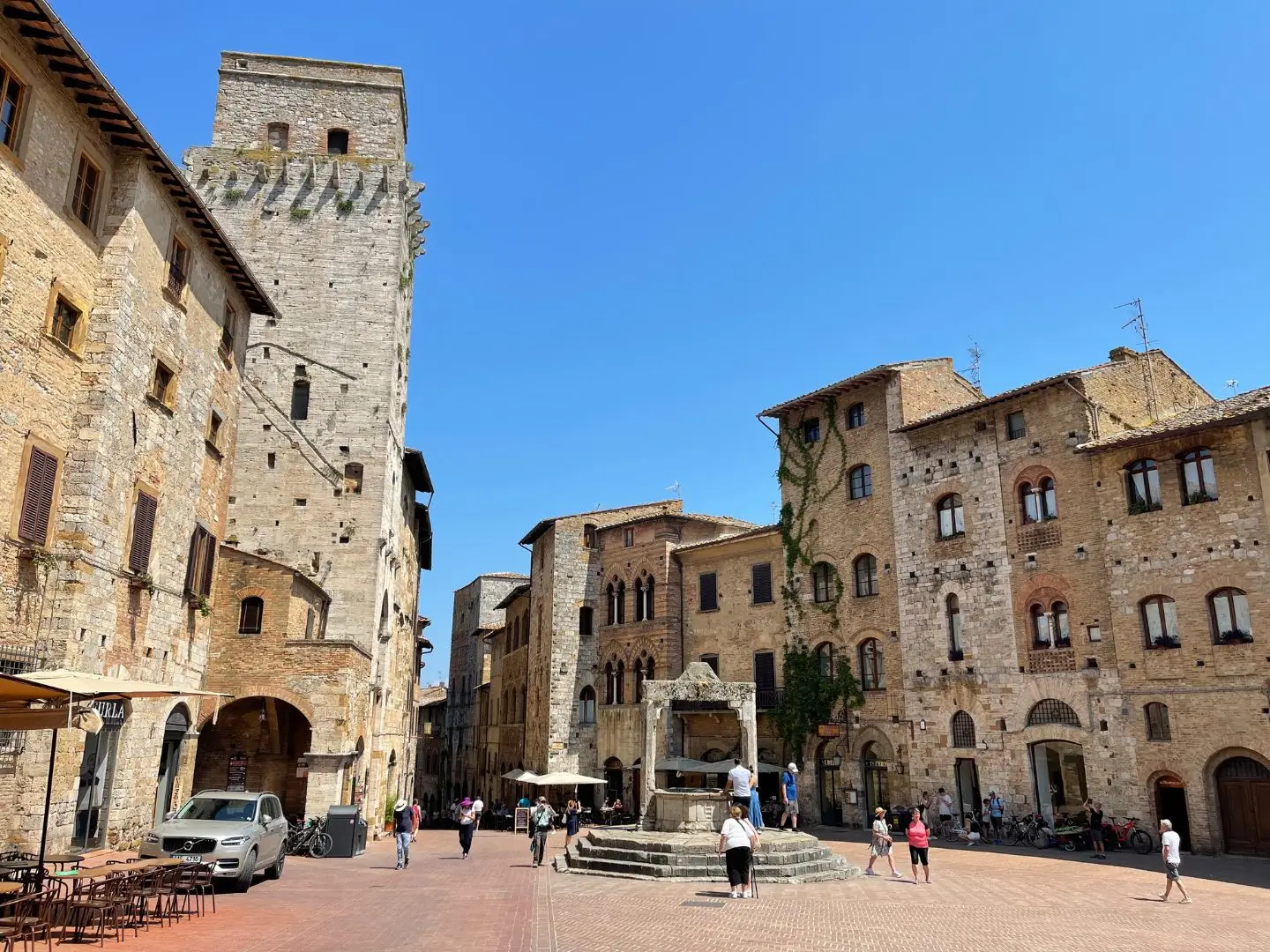 Cathedral Square, San Gimignano, Italy - July 2023