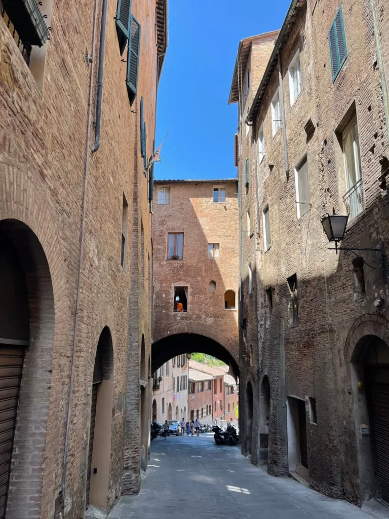 Streets, Siena, Italy - July 2023