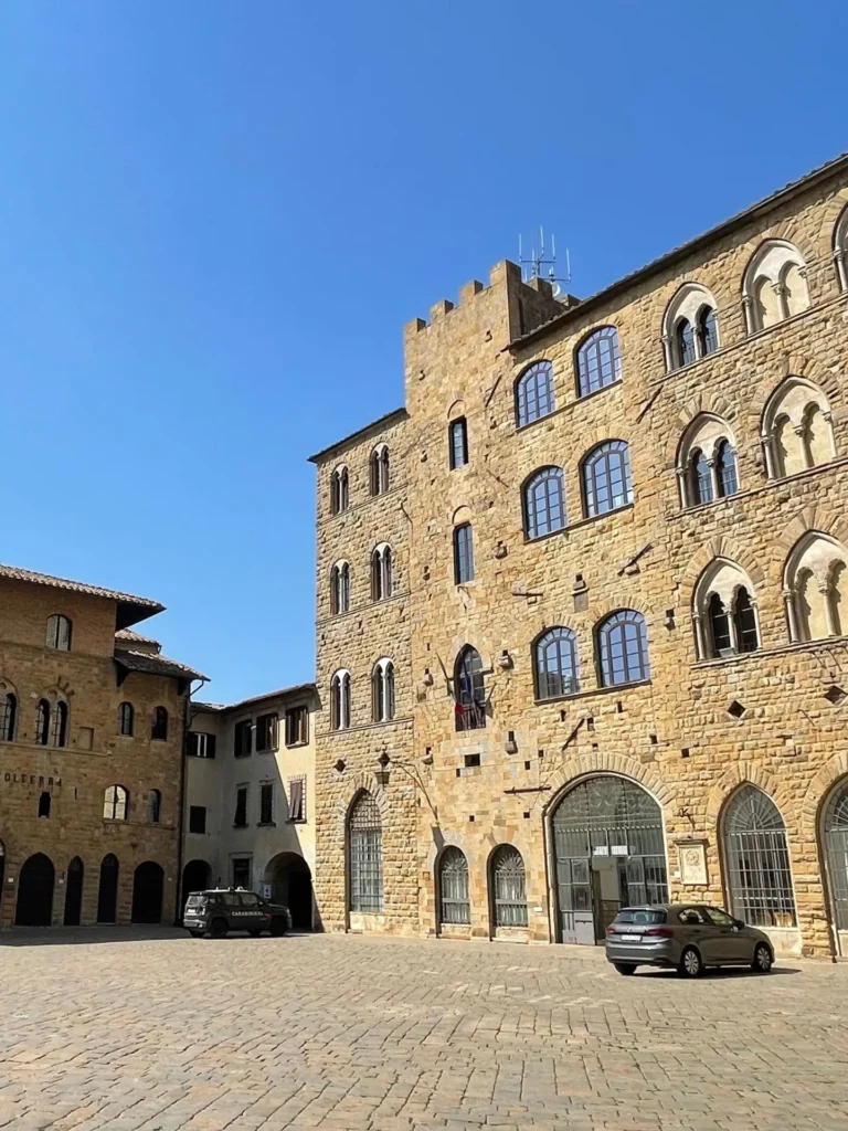 Praetorian Palace, Volterra, Italy - July 2023