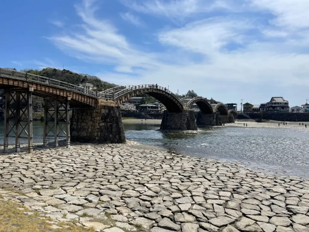 Iwakuni Bridge, Iwakuni, Japan - March 2025