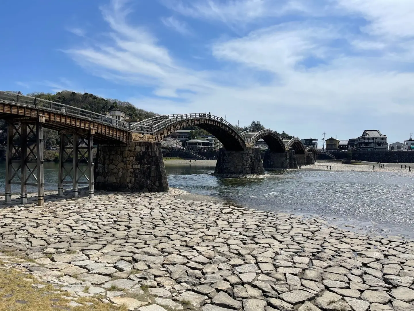 Iwakuni Bridge, Iwakuni, Japan - March 2025