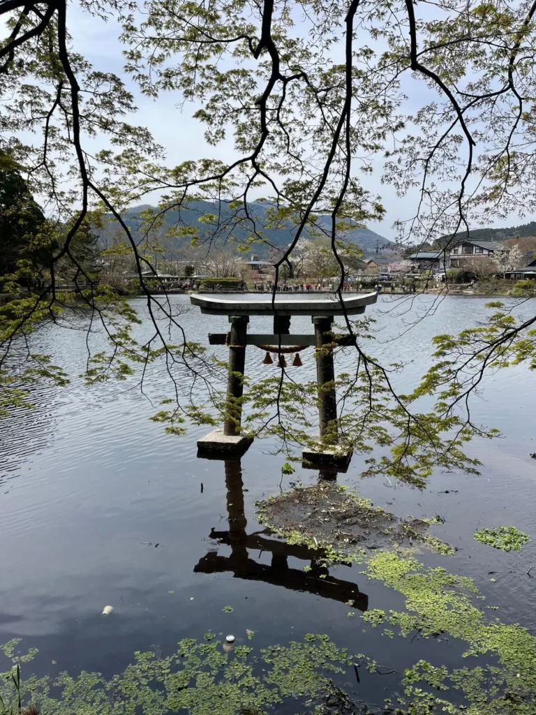 Kinrin Lake, Yufuin, Japan - April 2025