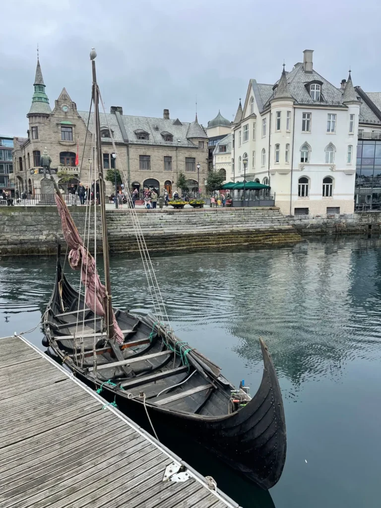 Viking Boat, Alesund, Norway - August 2025
