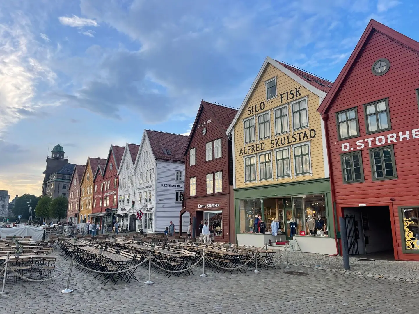Bryggen, Bergen, Norway - July 2025