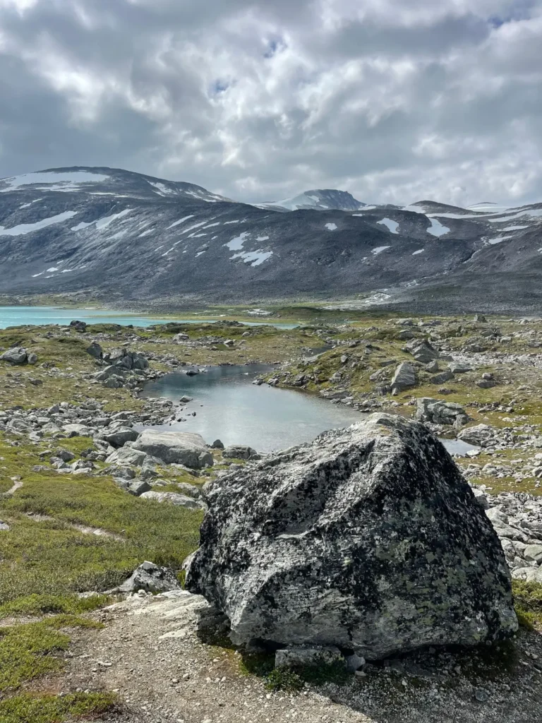 A rock, Gamle Strynefjellsvegen, Norway - July 2025