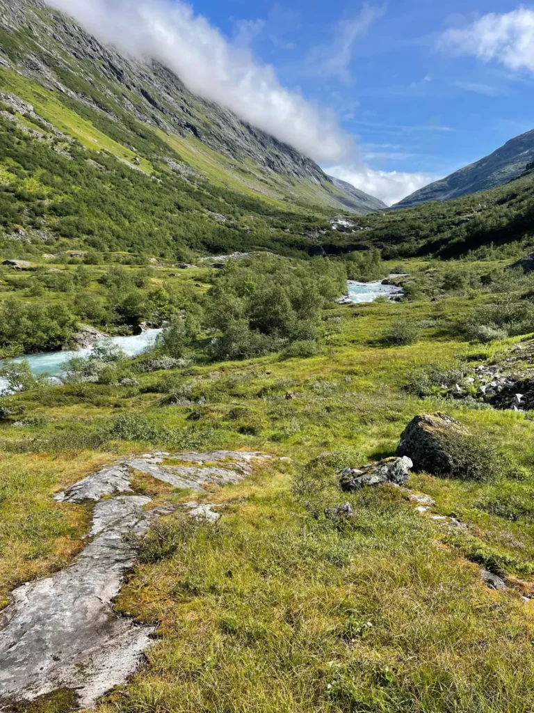 A stream, Gamle Strynefjellsvegen, Norway - July 2025