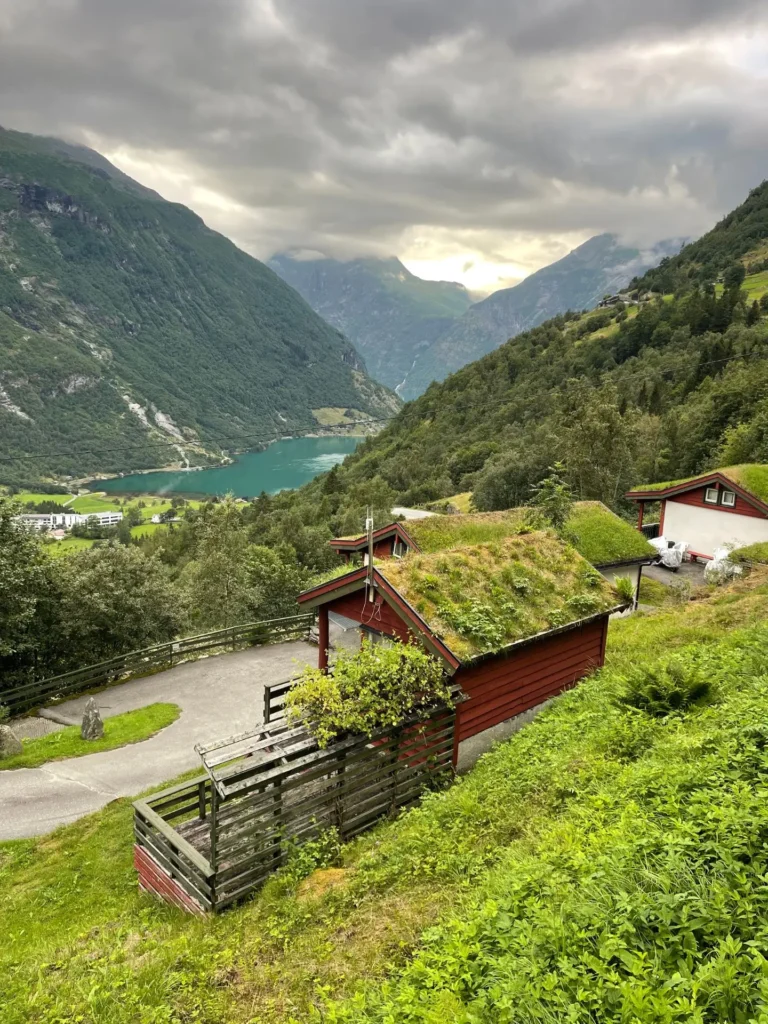 Cottages, Geiranger, Norway - August 2025