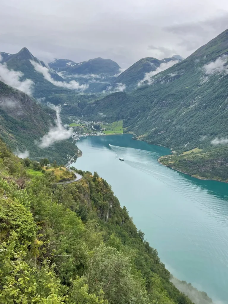 Geiranger Valley, Geiranger, Norway - August 2025