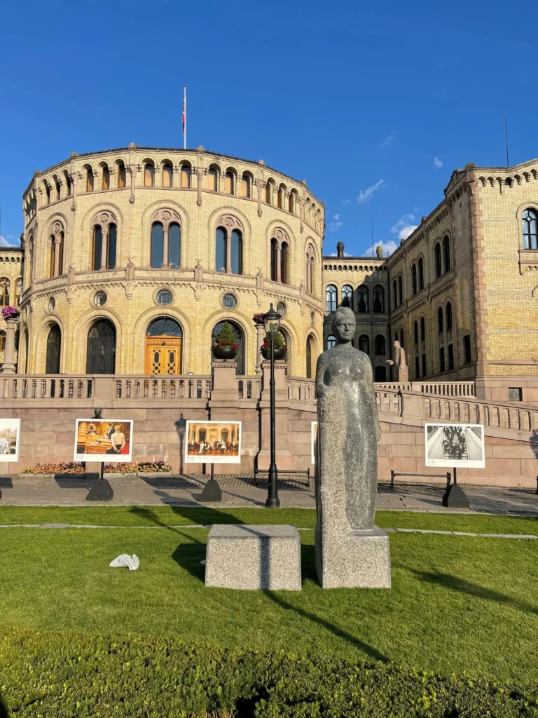 Parliament, Oslo, Norway - July 2025