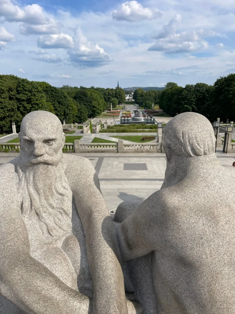 The Vigeland Park, Oslo, Norway - July 2025