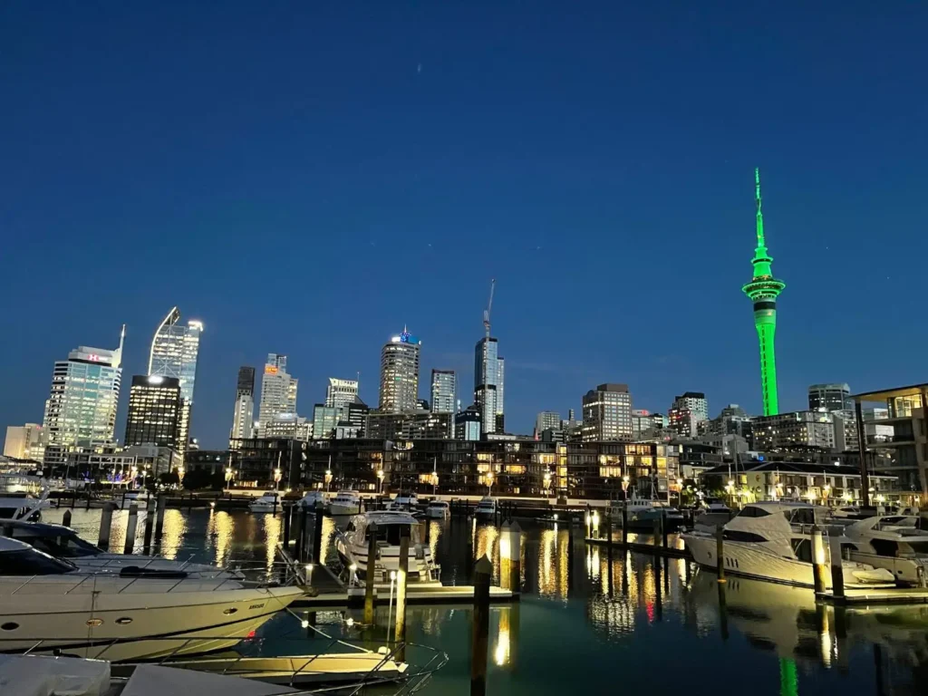 City Lights, Auckland, New Zealand - March 2024