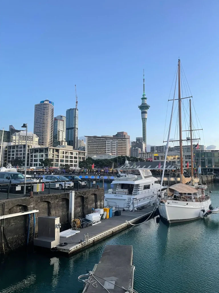 Harbor, Auckland, New Zealand - March 2024