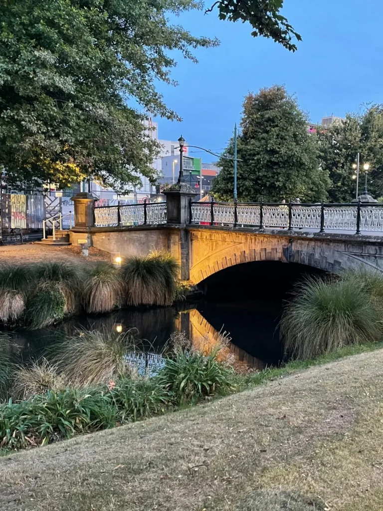 Avon River, Christchurch, New Zealand - March 2024