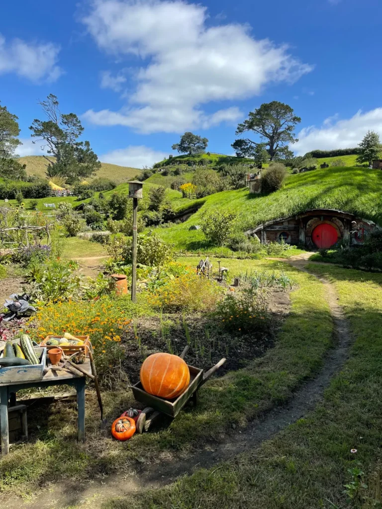 Walkway, Hobbiton, New Zealand - March 2024