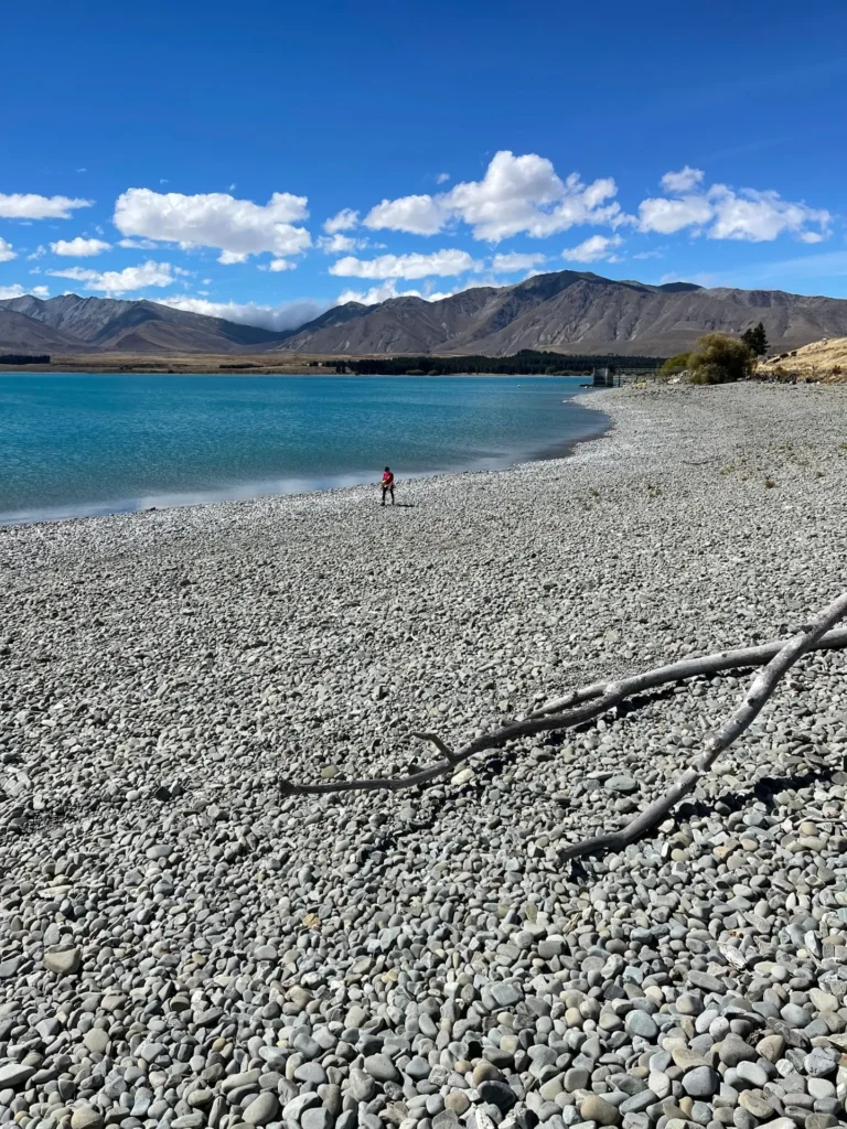 Shore, Lake Tekapo, New Zealand - March 2024