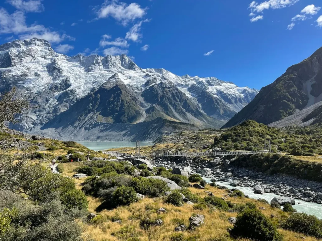 Bridge, Mount Cook, New Zealand - March 2024