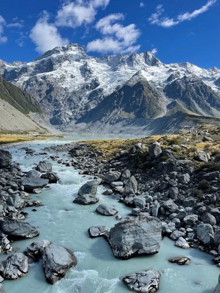 Stream, Mount Cook, New Zealand - March 2024
