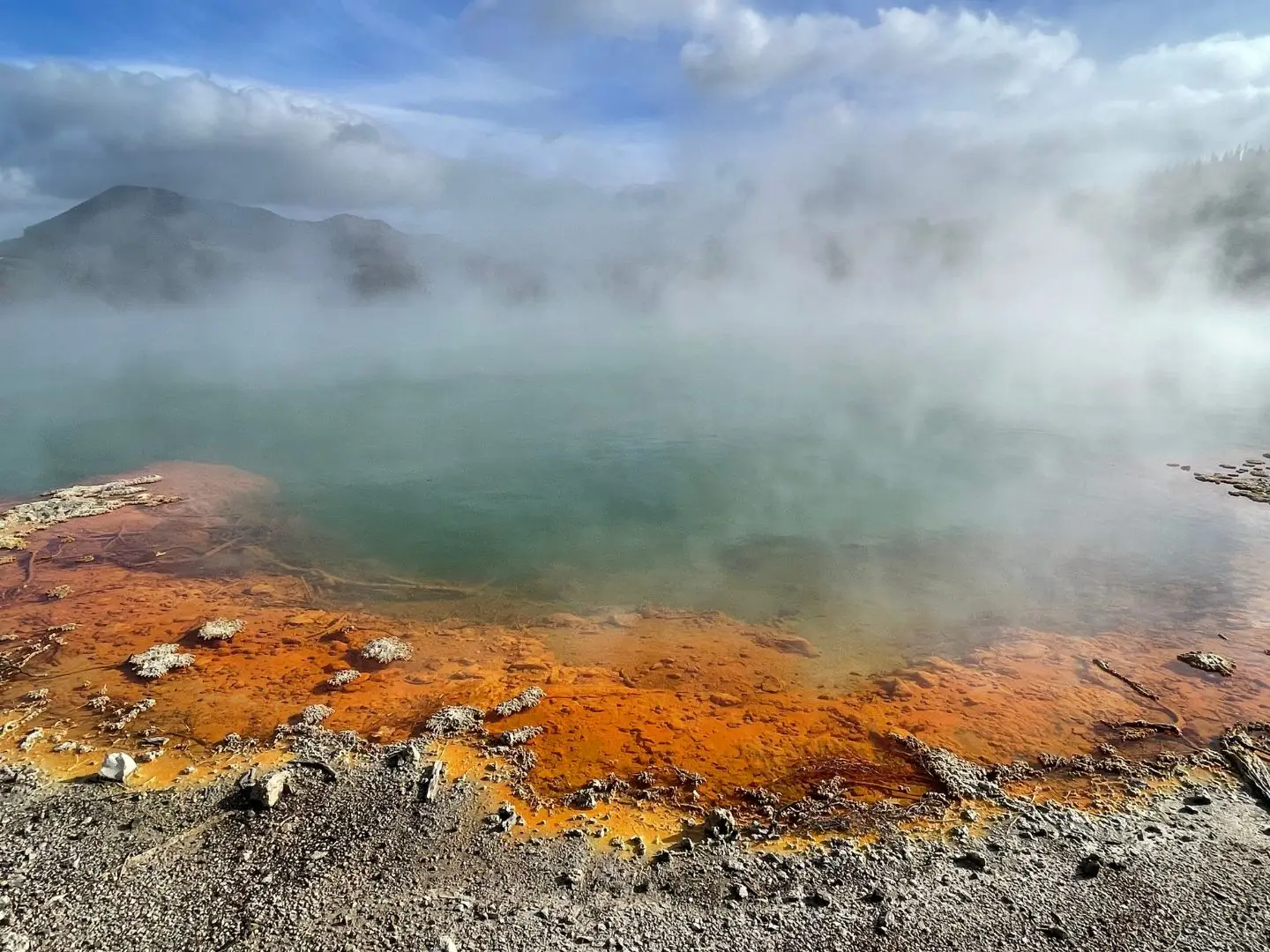 Waiotapu Thermal Wonderland, Rotorua, New Zealand - March 2024