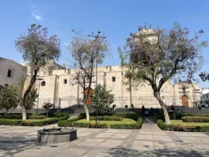 Plaza San Francisco, Arequipa, Peru - September 2024