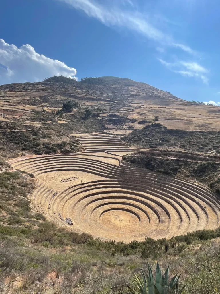 Zona Arqueologica Moray, Sacred Valley, Peru - September 2024