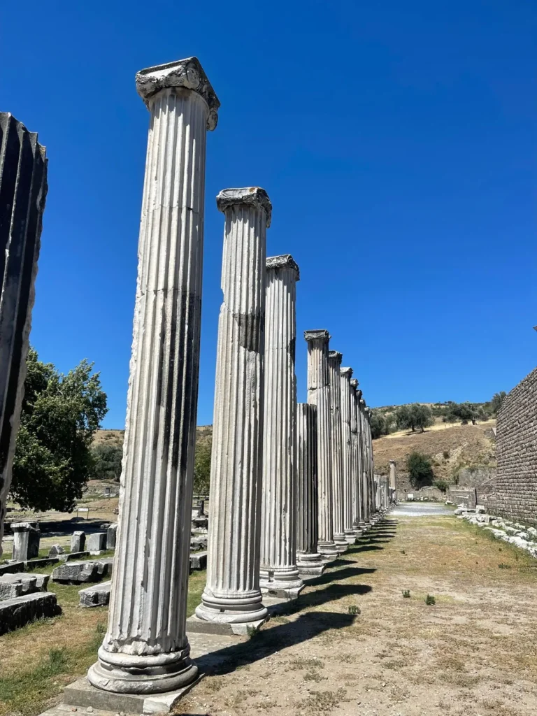 Asclepieion of Pergamon, Bergama, Turkey - July 2022