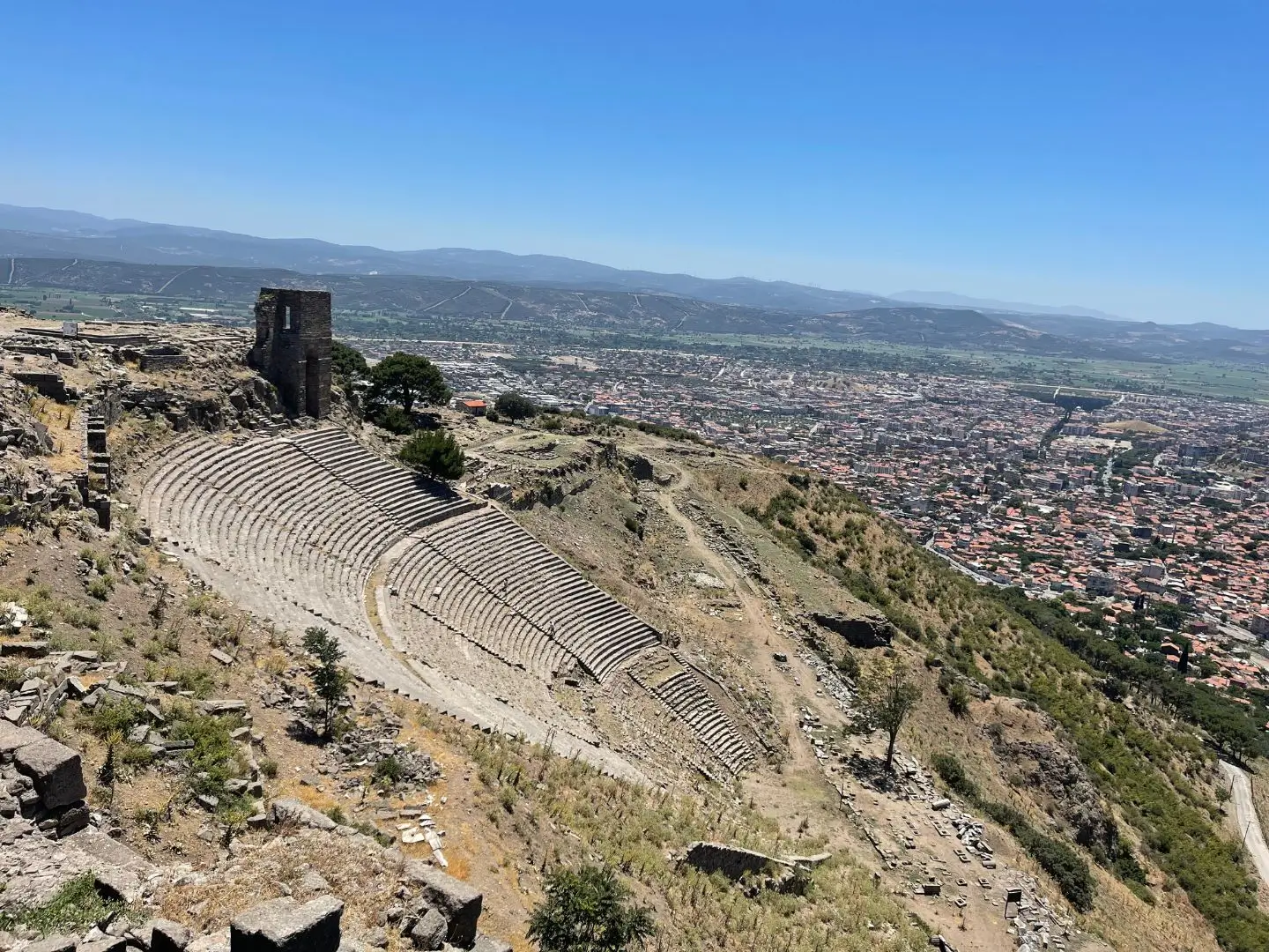 Greek Theater, Bergama, Turkey - July 2022
