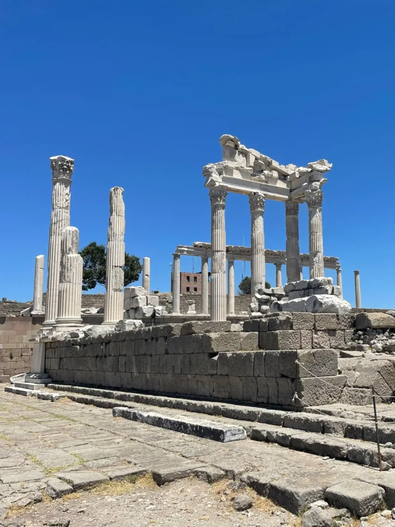 Temple of Dionysos, Bergama, Turkey - July 2022