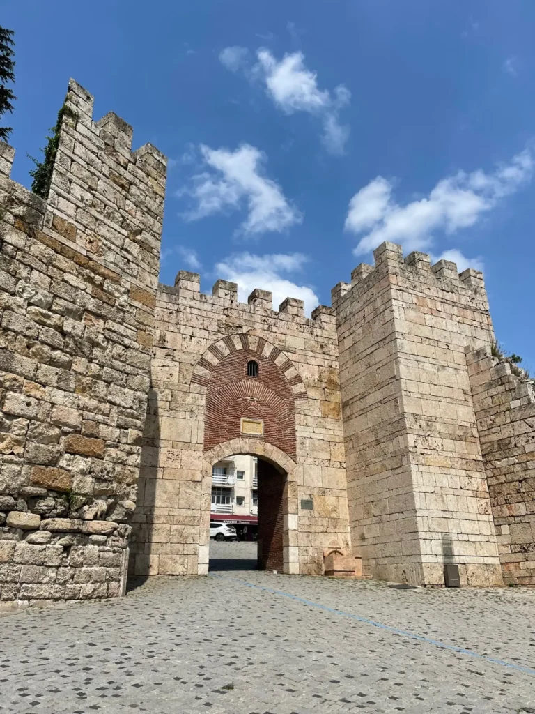 Sultan's Gate, Bursa, Turkey - July 2022