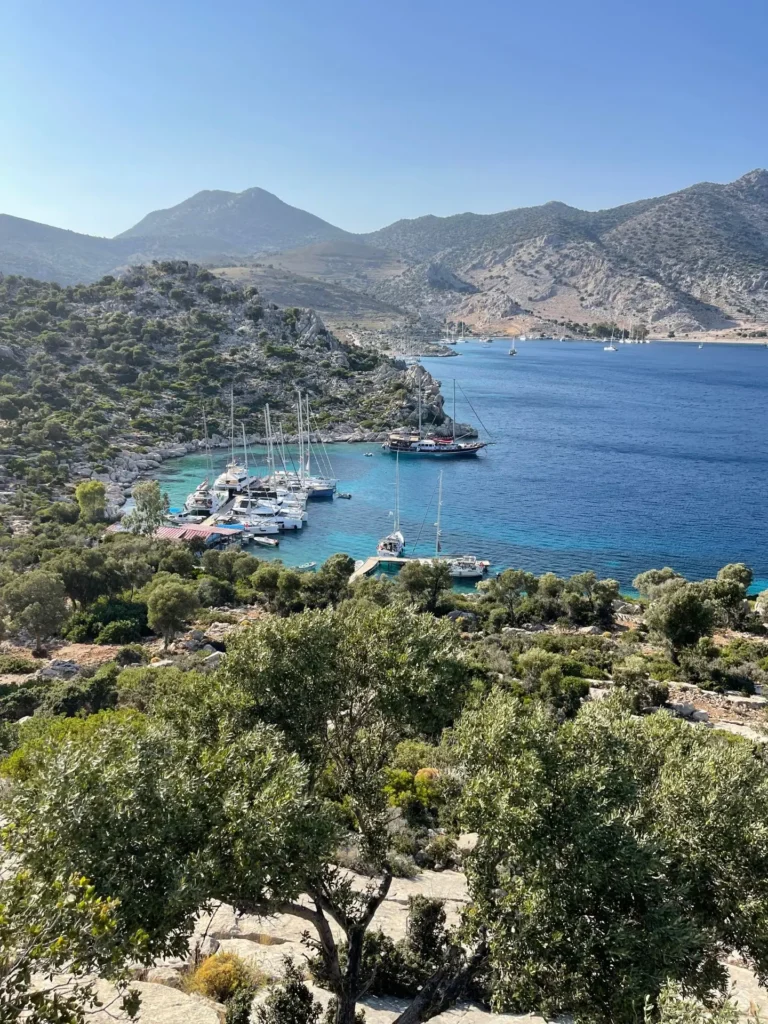Bozukkale, Datca, Turkey - June 2025