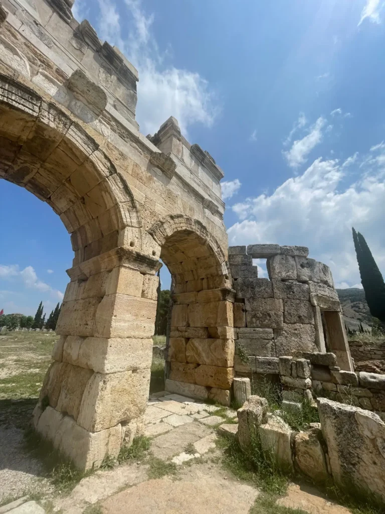 Hierapolis, Pamukkale, Turkey - June 2023